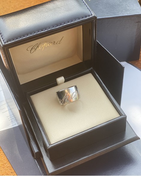 Prstýnek dámský Chopard z bílého zlata